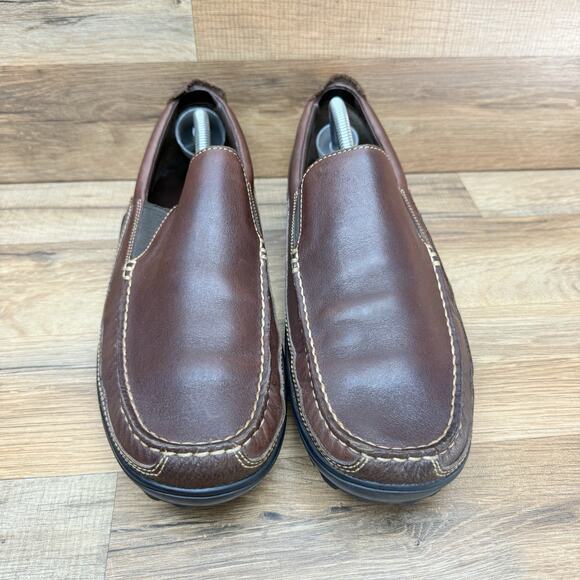 Cole Haan Tucker Venetian Men's Size 11 Slip Ons Casual Shoes Leather Brown - Picture 6 of 8